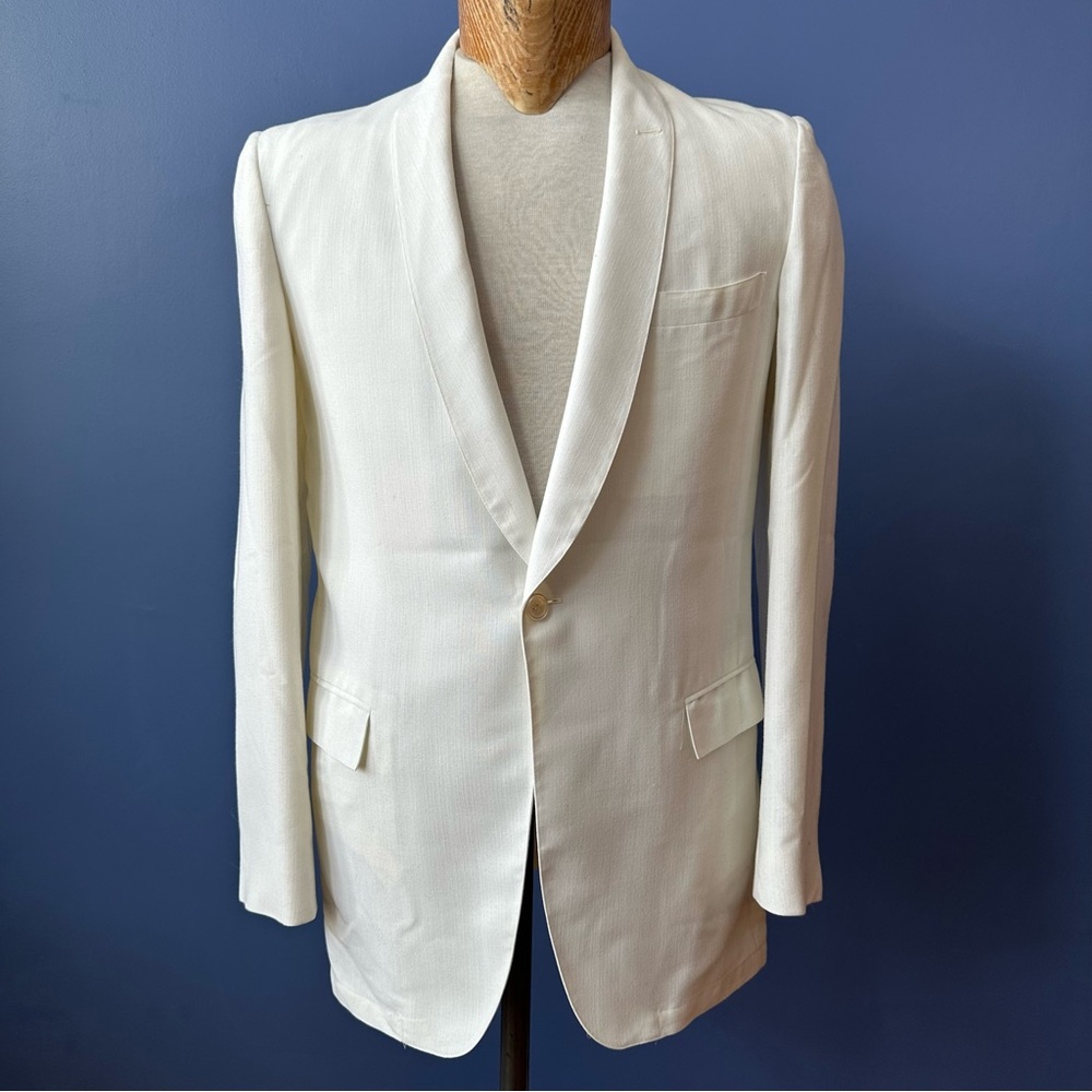 Vintage After Six Ivory Men's Blazer